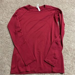 LuLuLemon Swiftly Tech long-sleeved shirt